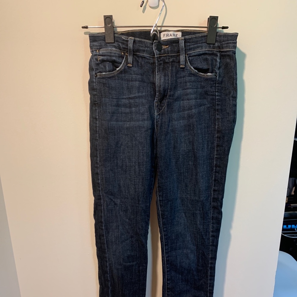 Le high skinny frame denim jeans
